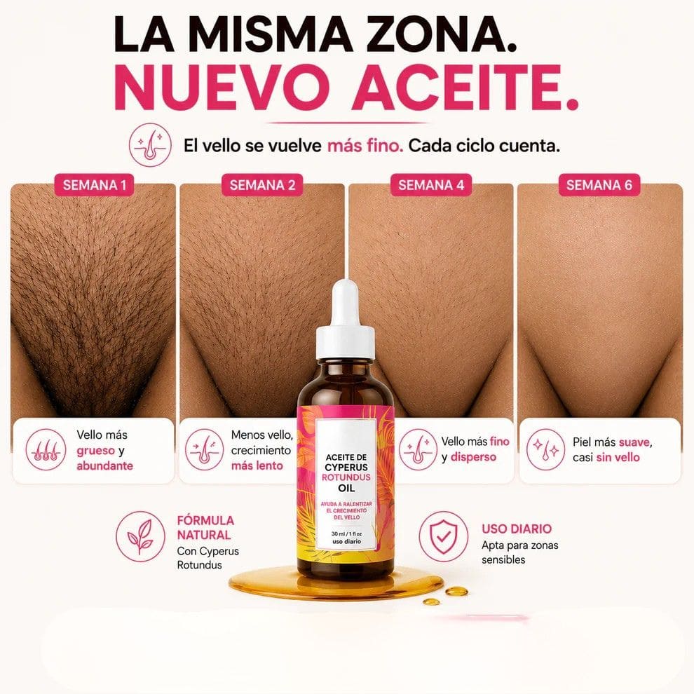 Aceite Cyperus de Venia™ - Adiós depilación constante