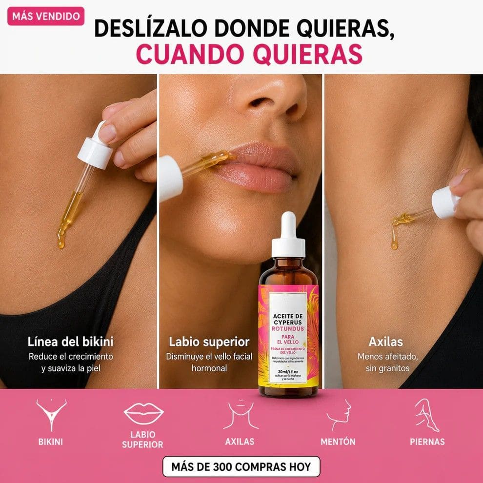 Aceite Cyperus de Venia™ - Adiós depilación constante